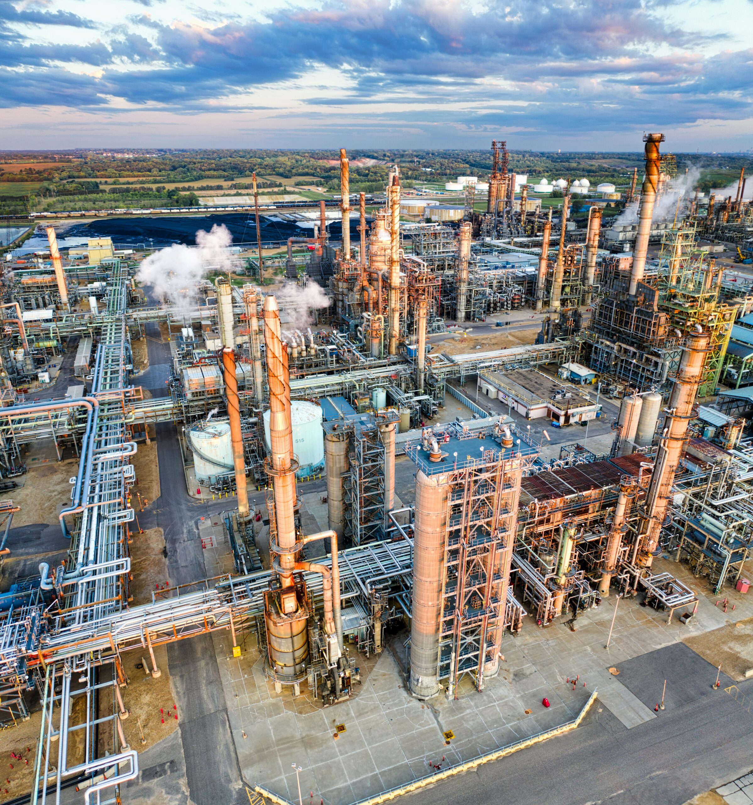 Industrial refinery for engineering and construction careers